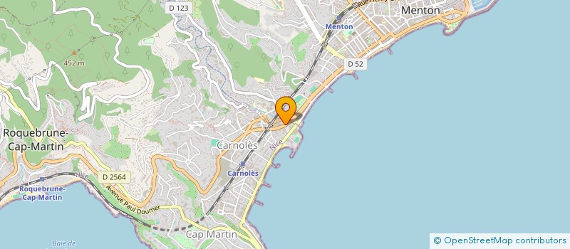localisation de l'entreprise MONSIEUR JEAN BONO à ROQUEBRUNE-CAP-MARTIN