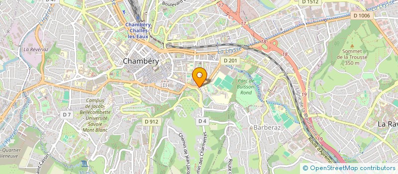 localisation de l'entreprise MONSIEUR JEAN BONOMI  CHAMBERY