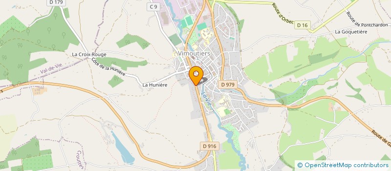 localisation de l'entreprise MONSIEUR JEAN BONTEMPS à VIMOUTIERS