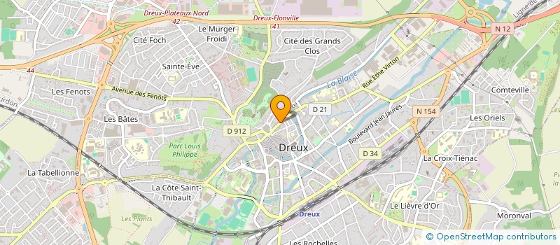 localisation de l'entreprise MONSIEUR JEAN BONVALOT à DREUX