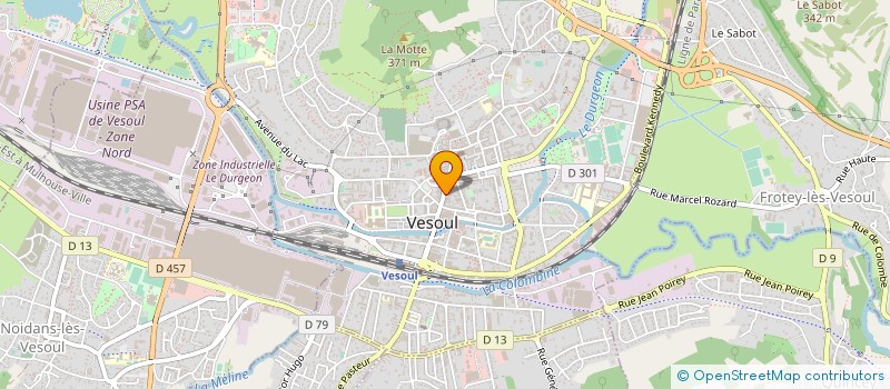 localisation de l'entreprise MONSIEUR JEAN BOPELET  VESOUL