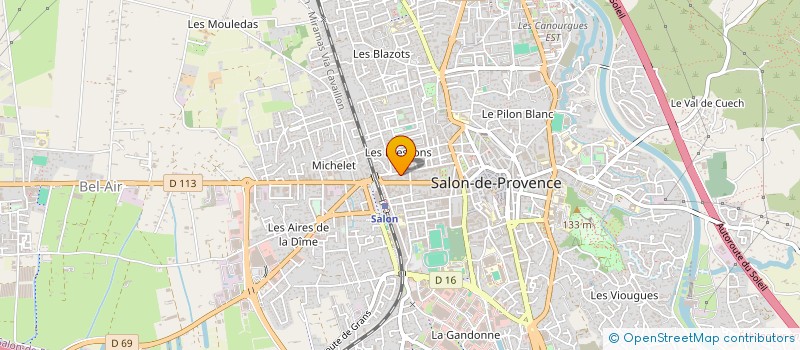 localisation de l'entreprise MONSIEUR JEAN BORDEL à SALON-DE-PROVENCE