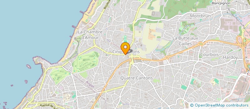 localisation de l'entreprise MONSIEUR JEAN BORDENAVE à ANGLET