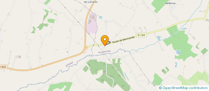 localisation de l'entreprise MONSIEUR JEAN BORDES  LABRETONIE