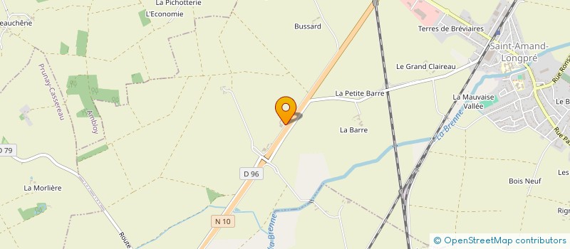 localisation de l'entreprise MONSIEUR JEAN BORDIER à SAINT-AMAND-LONGPRE