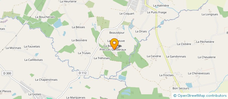 localisation de l'entreprise MONSIEUR JEAN BORDIER à LIVRE-SUR-CHANGEON