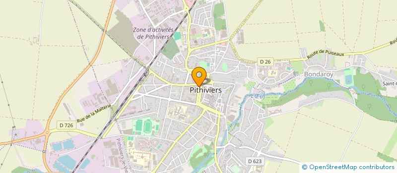 localisation de l'entreprise MONSIEUR JEAN BORE  BOYNES