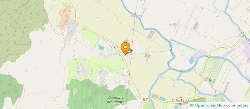 localisation de l'entreprise MONSIEUR JEAN BOREL  ROQUEBRUNE-SUR-ARGENS