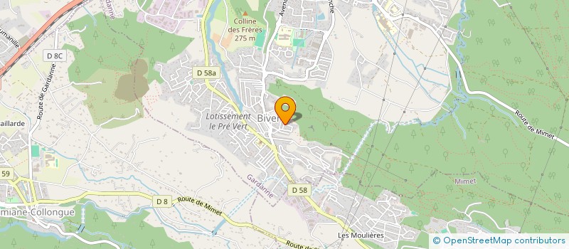 localisation de l'entreprise MONSIEUR JEAN BORG à GARDANNE