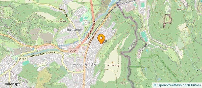 localisation de l'entreprise MONSIEUR JEAN BORGETTO  AUDUN-LE-TICHE