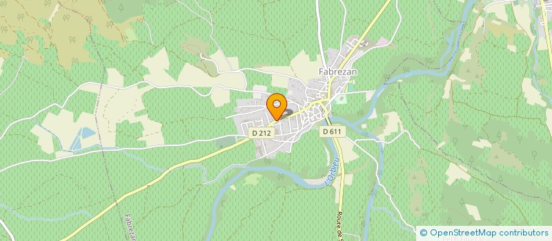 localisation de l'entreprise MONSIEUR JEAN BORIES  FABREZAN