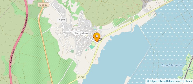 localisation de l'entreprise MONSIEUR JEAN BORRUT  LA PALME