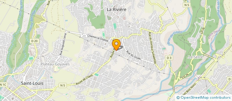 localisation de l'entreprise MONSIEUR JEAN BOSC à SAINT-LOUIS