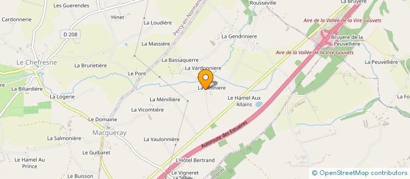 localisation de l'entreprise MONSIEUR JEAN BOSSARD à PERCY-EN-NORMANDIE