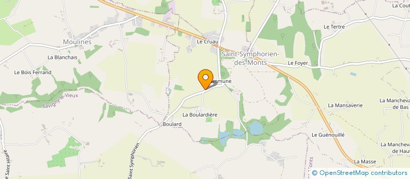 localisation de l'entreprise MONSIEUR JEAN BOSSARD à BUAIS-LES-MONTS