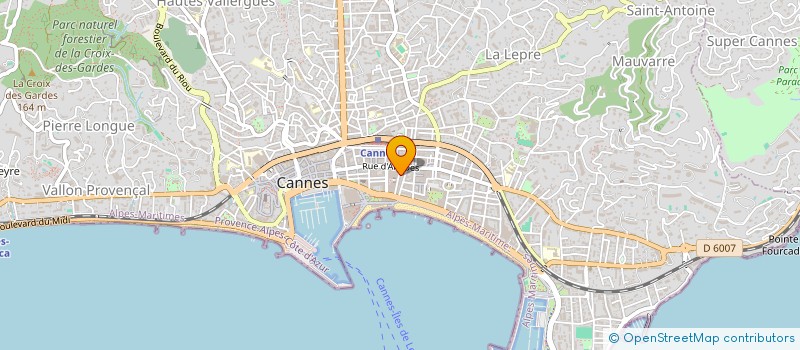 localisation de l'entreprise MONSIEUR JEAN BOST à CANNES