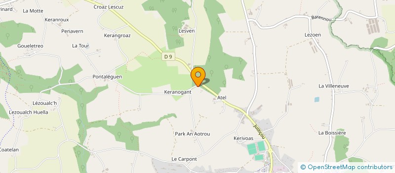 localisation de l'entreprise MONSIEUR JEAN BOTHOREL  PLOUGONVEN