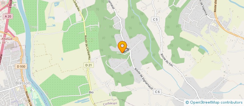 localisation de l'entreprise MONSIEUR JEAN BOTTEGA  MONTAUBAN