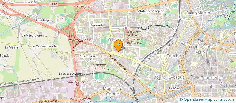 localisation de l'entreprise MONSIEUR JEAN BOTTIN à RENNES