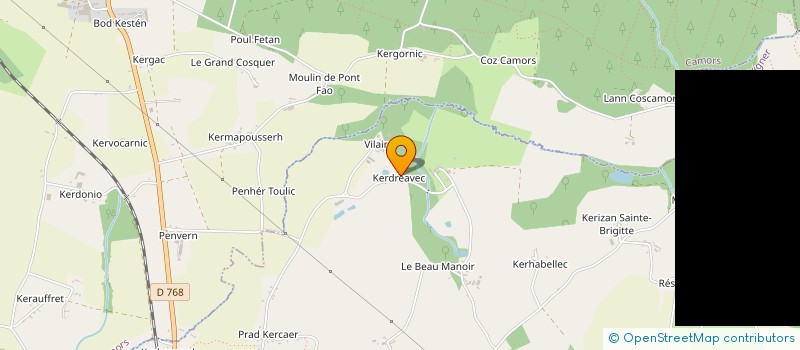 localisation de l'entreprise MONSIEUR JEAN BOTUHA à PLUVIGNER