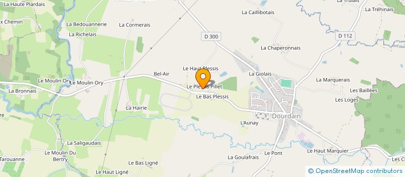 localisation de l'entreprise MONSIEUR JEAN BOUAKAZ  DOURDAIN