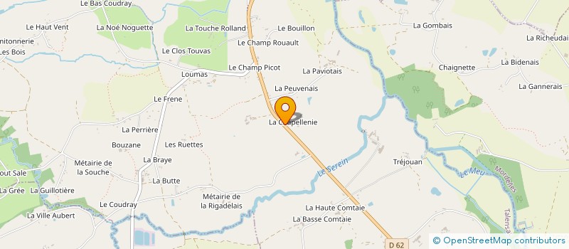 localisation de l'entreprise MONSIEUR JEAN BOUCARD  TALENSAC