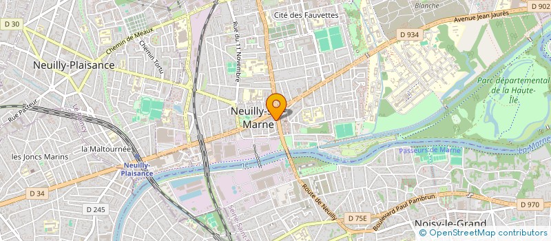 localisation de l'entreprise MONSIEUR JEAN BOUCAUX à NEUILLY-SUR-MARNE