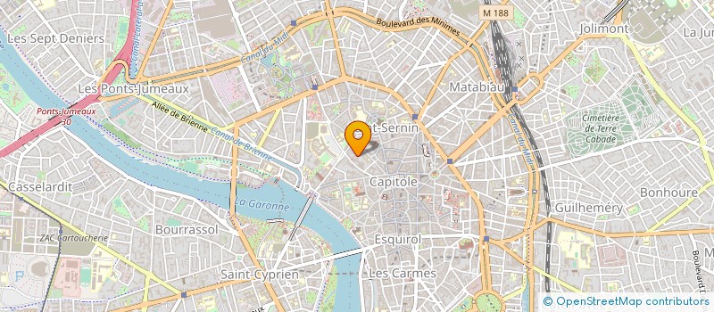 localisation de l'entreprise MONSIEUR JEAN BOUCHAREU à TOULOUSE