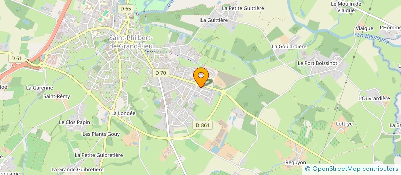 localisation de l'entreprise MONSIEUR JEAN BOUCHENY à SAINT-PHILBERT-DE-GRAND-LIEU