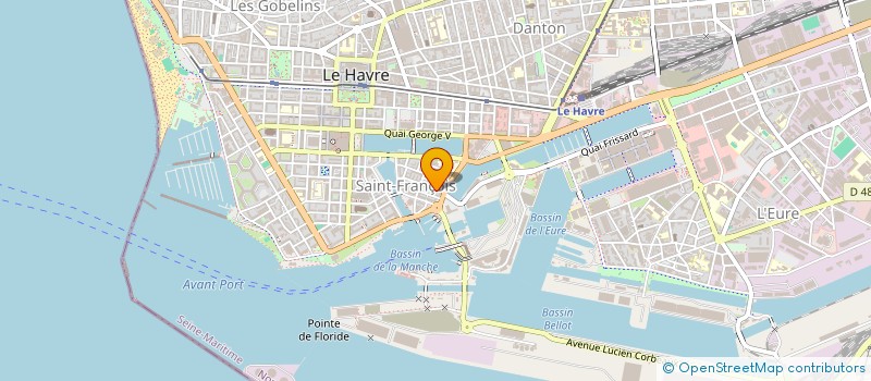 localisation de l'entreprise MONSIEUR JEAN BOUCHER à LE HAVRE
