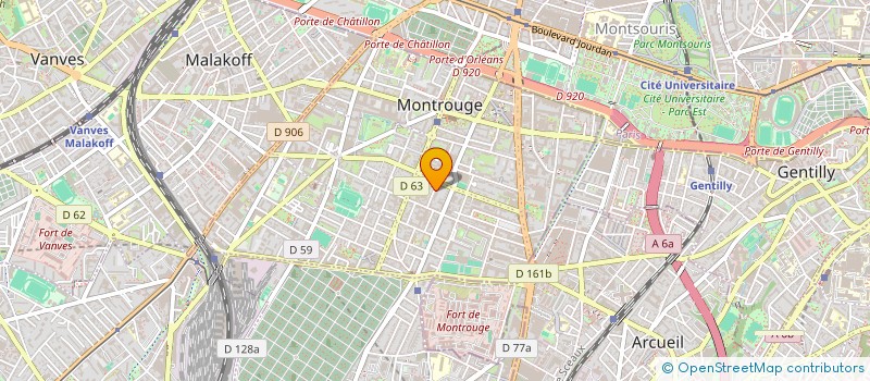 localisation de l'entreprise MONSIEUR JEAN BOUCHER à MONTROUGE