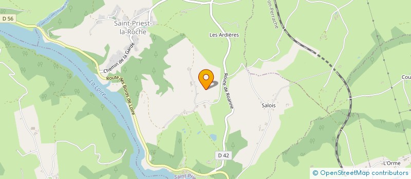 localisation de l'entreprise MONSIEUR JEAN BOUCHER à SAINT-PRIEST-LA-ROCHE