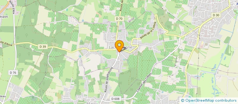 localisation de l'entreprise MONSIEUR JEAN BOUDET  LACHASSAGNE