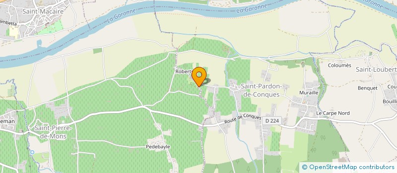 localisation de l'entreprise MONSIEUR JEAN BOUDEY à SAINT-PARDON-DE-CONQUES