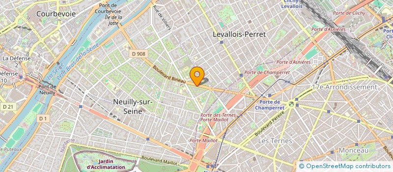 localisation de l'entreprise MONSIEUR JEAN BOUDROT à NEUILLY-SUR-SEINE