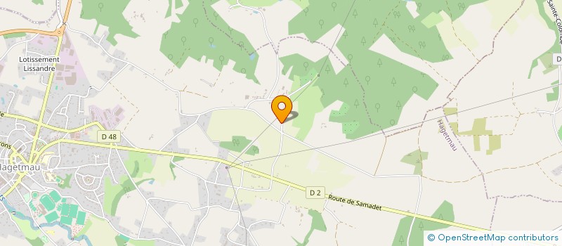 localisation de l'entreprise MONSIEUR JEAN BOUE  MONGET