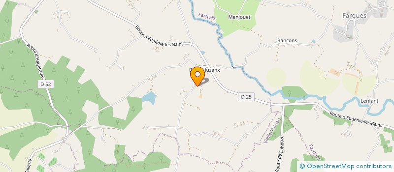 localisation de l'entreprise MONSIEUR JEAN BOUEILH  MONTSOUE