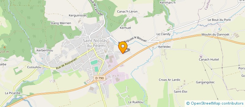 localisation de l'entreprise MONSIEUR JEAN BOUET à SAINTE-TREPHINE