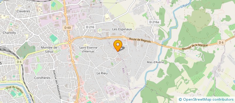 localisation de l'entreprise MONSIEUR JEAN BOUET  SAINT-PRIVAT-DES-VIEUX