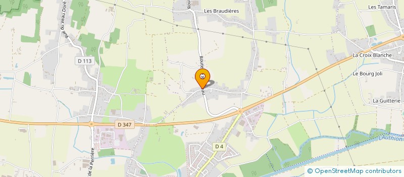 localisation de l'entreprise MONSIEUR JEAN BOUGET  LOIRE-AUTHION