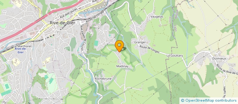 localisation de l'entreprise MONSIEUR JEAN BOUGET  CHATEAUNEUF