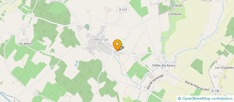 localisation de l'entreprise MONSIEUR JEAN BOUGNAUD à MEURSAC