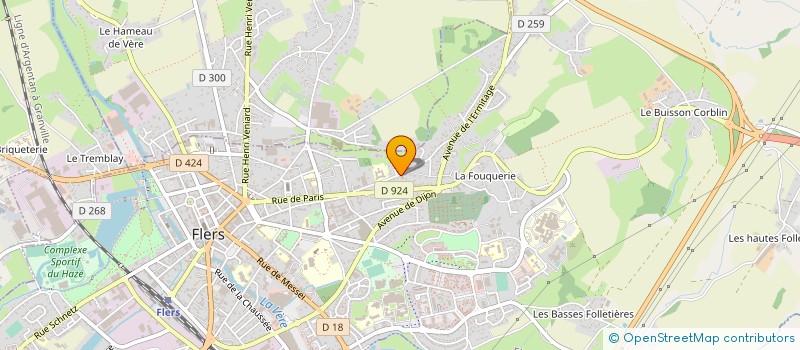 localisation de l'entreprise MONSIEUR JEAN BOUGUERRA à FLERS