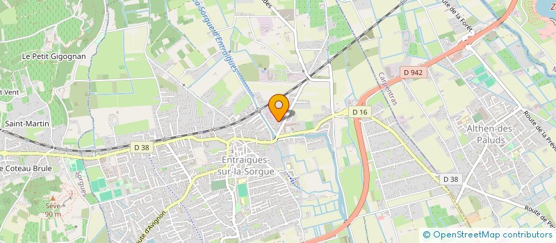 localisation de l'entreprise MONSIEUR JEAN BOUILLAGUET  ENTRAIGUES-SUR-LA-SORGUE