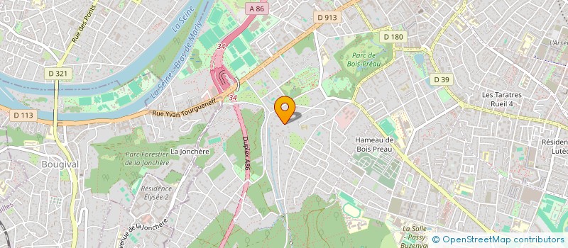 localisation de l'entreprise MONSIEUR JEAN BOUILLARD à RUEIL-MALMAISON