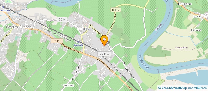 localisation de l'entreprise MONSIEUR JEAN BOUIN  PORTETS