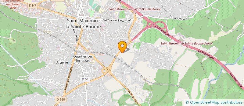 localisation de l'entreprise MONSIEUR JEAN BOUIS à SAINT-MAXIMIN-LA-SAINTE-BAUME