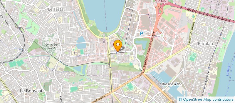 localisation de l'entreprise MONSIEUR JEAN BOULET  BORDEAUX