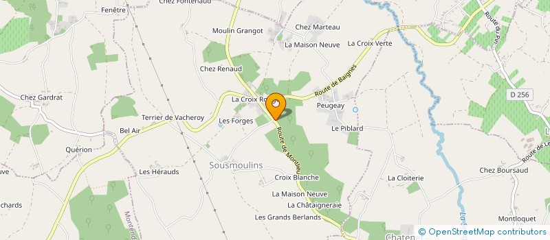 localisation de l'entreprise MONSIEUR JEAN BOULLE  MONTENDRE