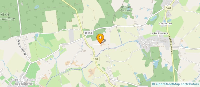 localisation de l'entreprise MONSIEUR JEAN BOUMARD  OREE-D'ANJOU